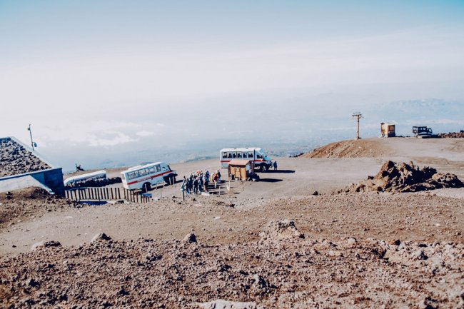 Путешествие на вулкан Этна