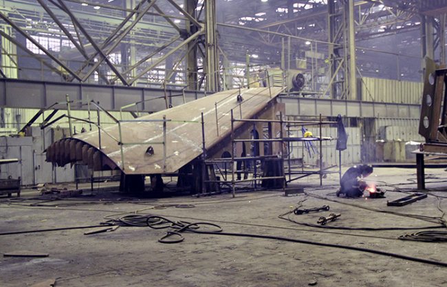 Строительство траулеров на Выборгском судостроительном заводе