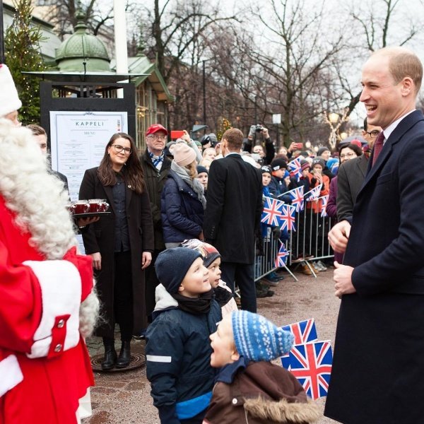 Маленький принц Джордж попросил у Санта-Клауса скромный подарок