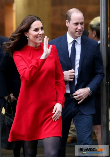 Герцог и герцогиня Кембриджские в Манчестере