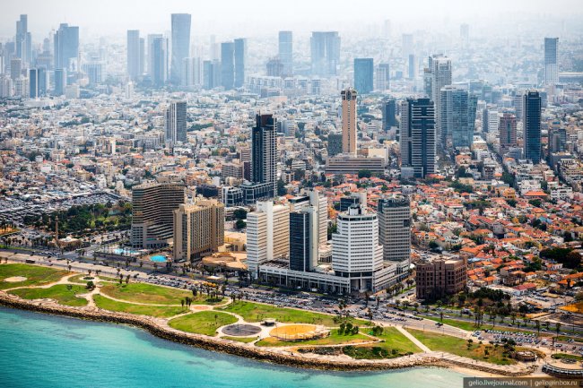 Израиль с высоты: Тель-Авив, Иерусалим и Мёртвое море