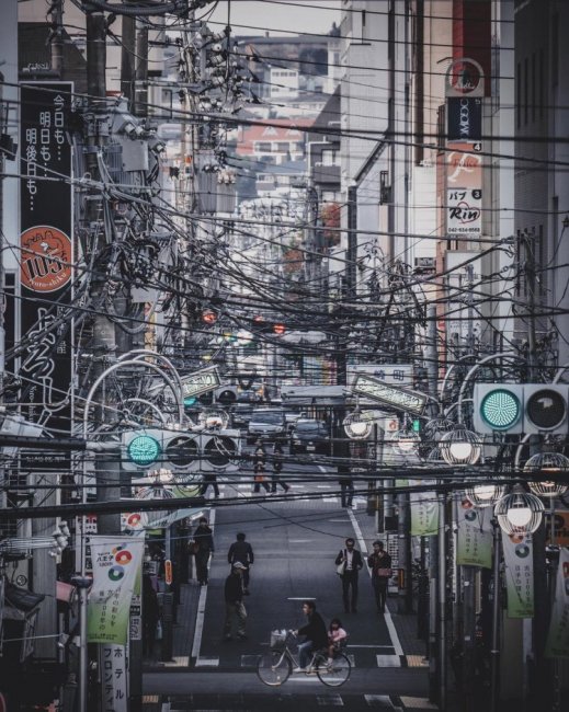 Замечательные уличные фотографии Токио от RK