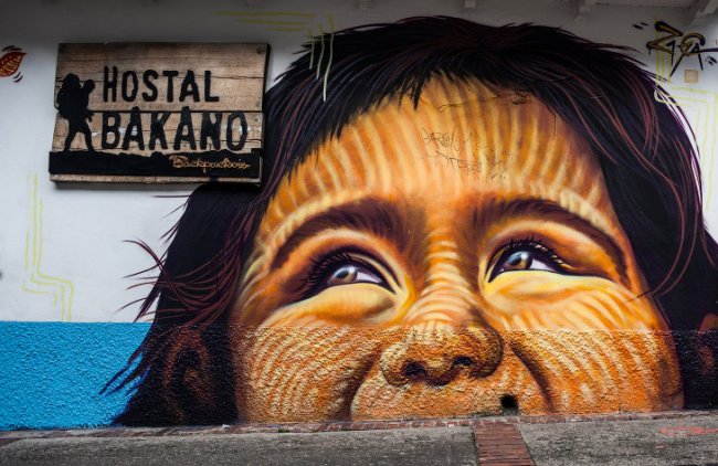 Стрит-арт в Колумбии