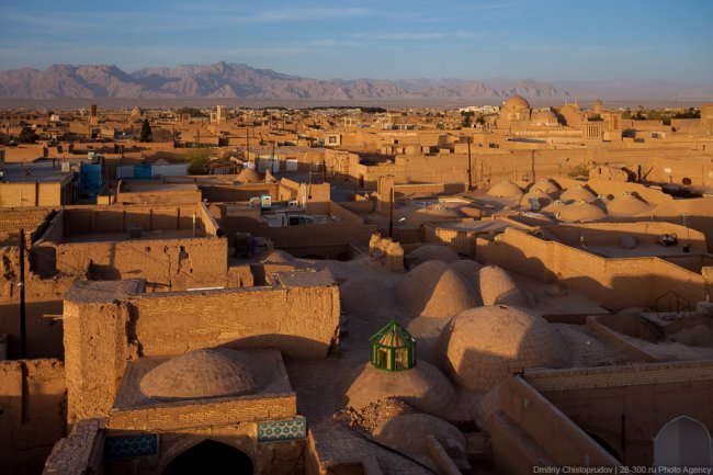 Глиняный город в Иране