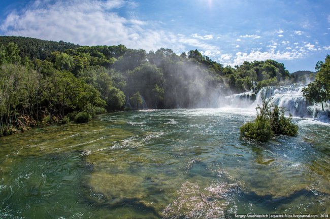 Один из самых красивых водопадов Европы