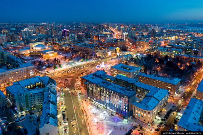Зимний Новосибирск — 2019