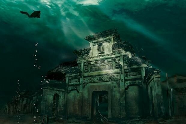 Тайны подводных городов (10 фото)