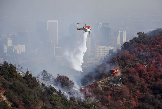 Пожары в Калифорнии 2019