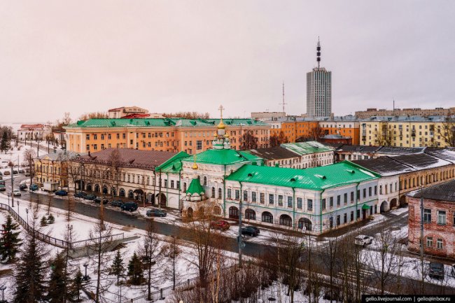 Архангельск с высоты — столица Русского Севера