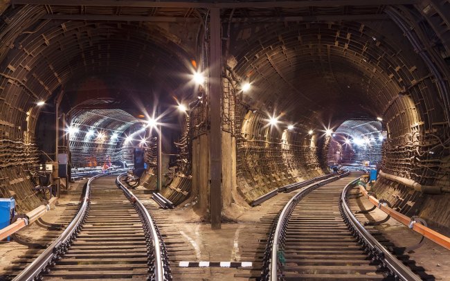 Подземные тоннели метро