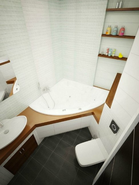 Как обустроить маленькую ванную: советы специалистов (11 фото)