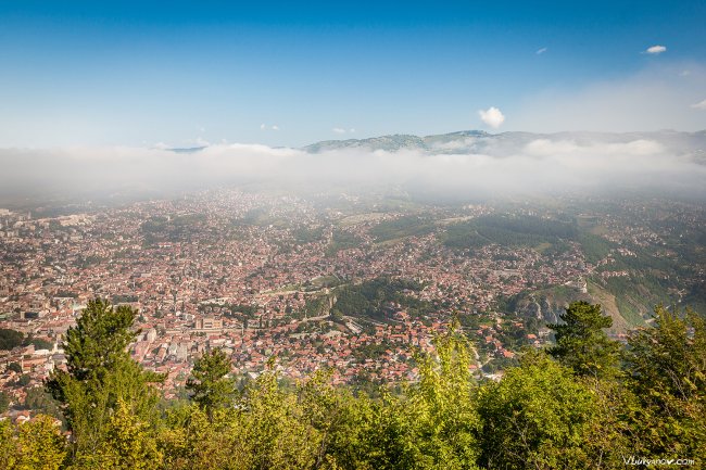Путешествие на гору Требевич в Сараево
