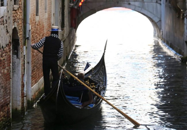 Аква альта в Венеции