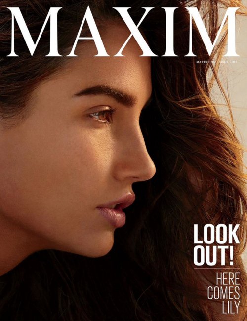 Лили Олдридж в Maxim Magazine