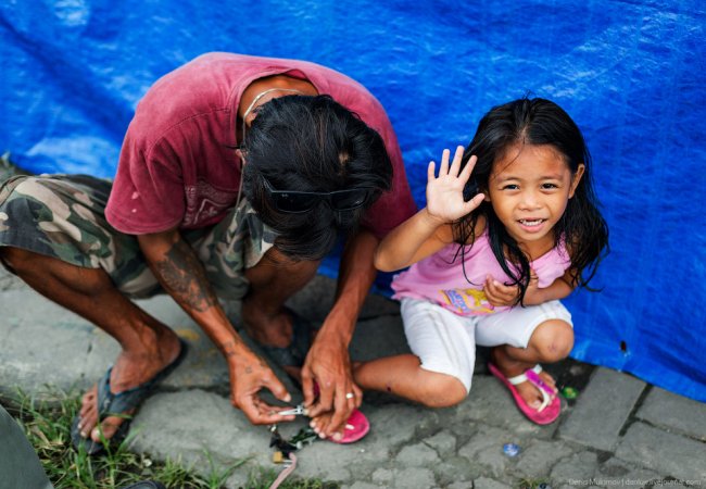 Жизнь в трущобах Манилы