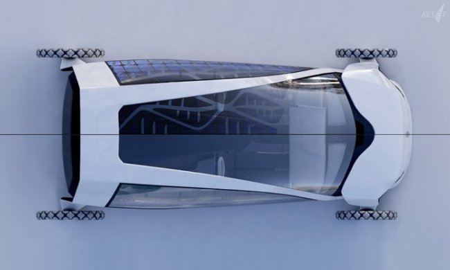 Концепт-кар Volkswagen RESeT на солнечных батареях