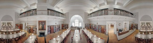 Интерьеры библиотек США на панорамах Томаса Шиффа