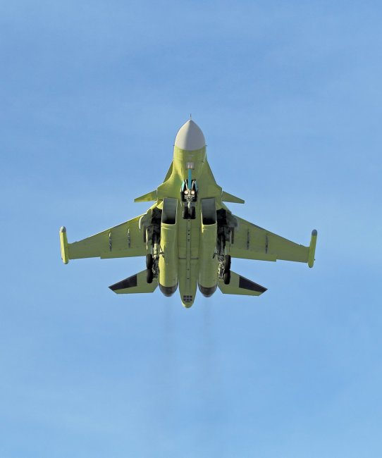 Очередной Су-34 совершил первый полет