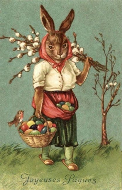 Почему в Европе на Пасху яйца «приносит» кролик