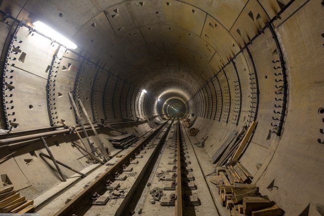Строительство Кожуховской линии метро в Москве