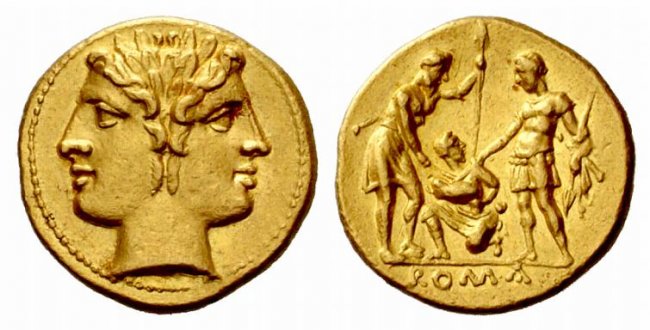 История золотых монет