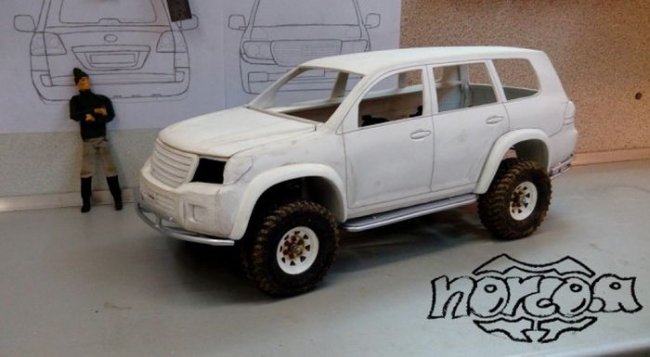 Внедорожник Toyota Land Cruiser 200 своими руками